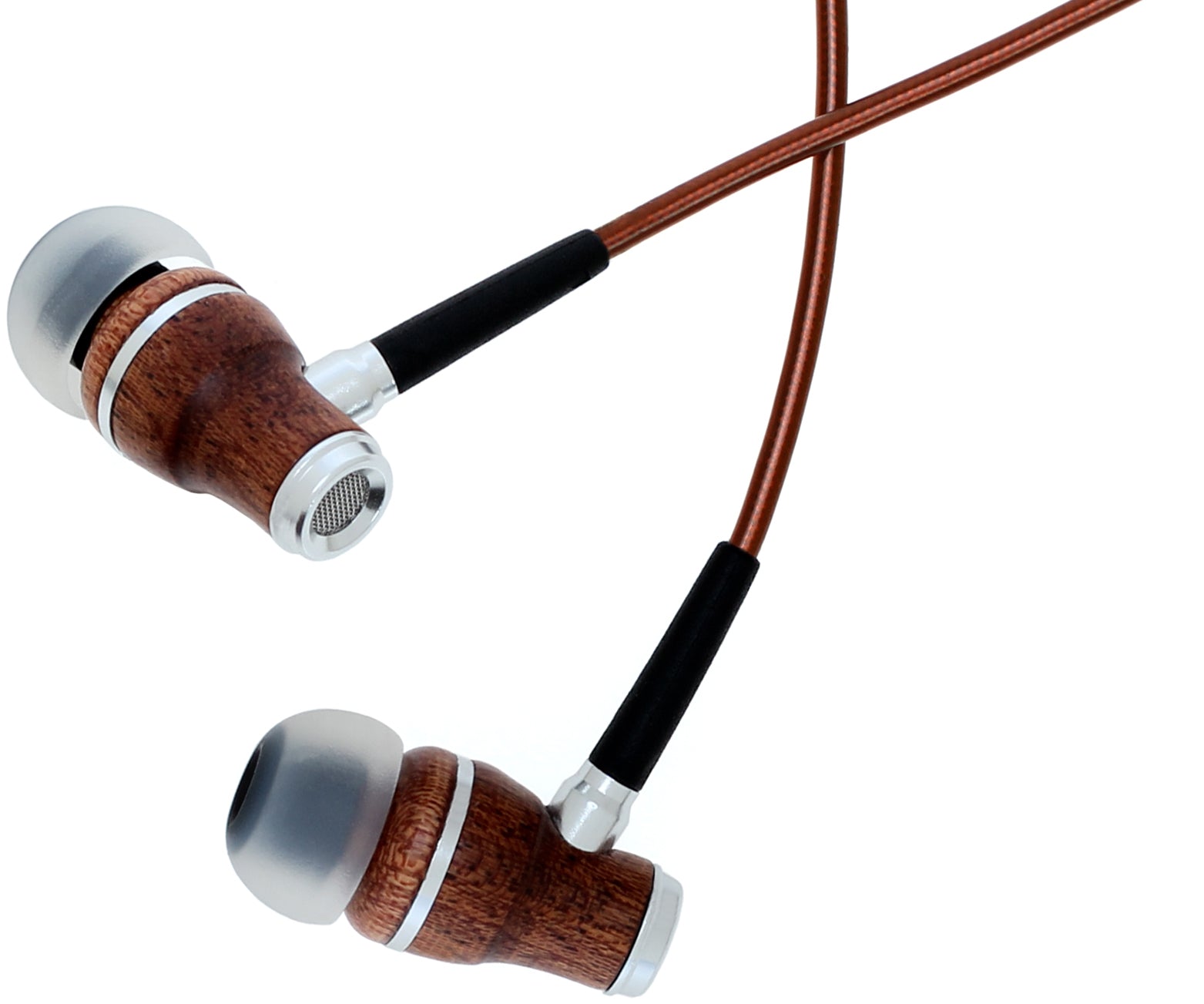 NRG 2.0 In-Ear Wood Headphones Gunmetal