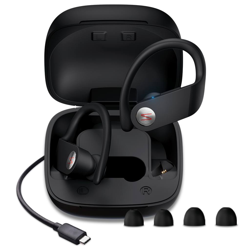 gewicht Minder meten Symphonized FIT True Sport Wireless Earbuds - Black