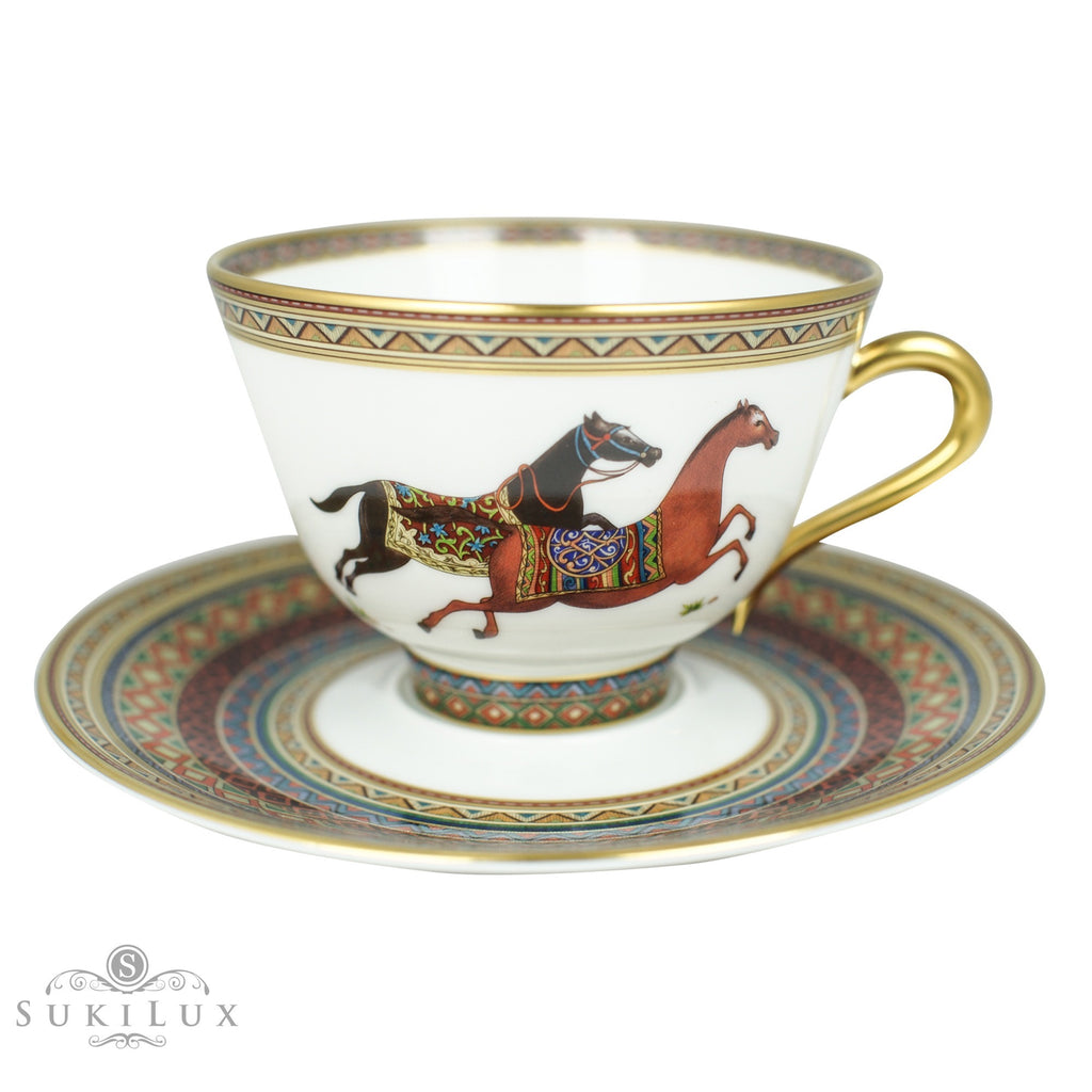 Hermes Cheval D Orient Tea Coffee Pot And Cups Set Sukilux