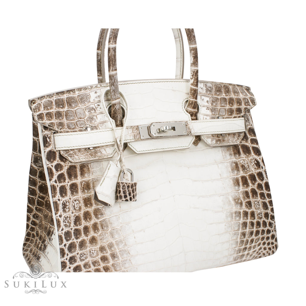 Herm s Birkin  30cm  Crocodile  Niloticus Himalayan  Birkin  