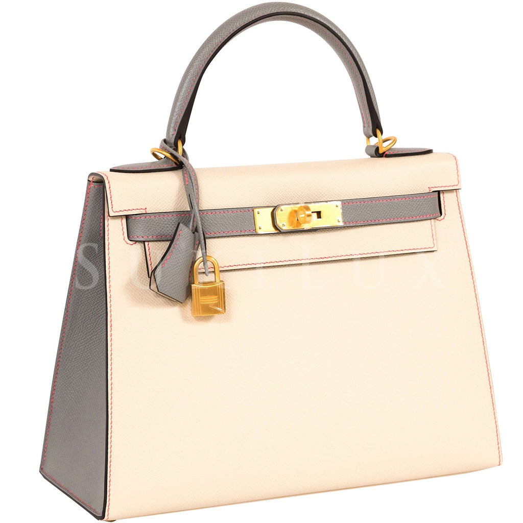 hermes kelly bicolor