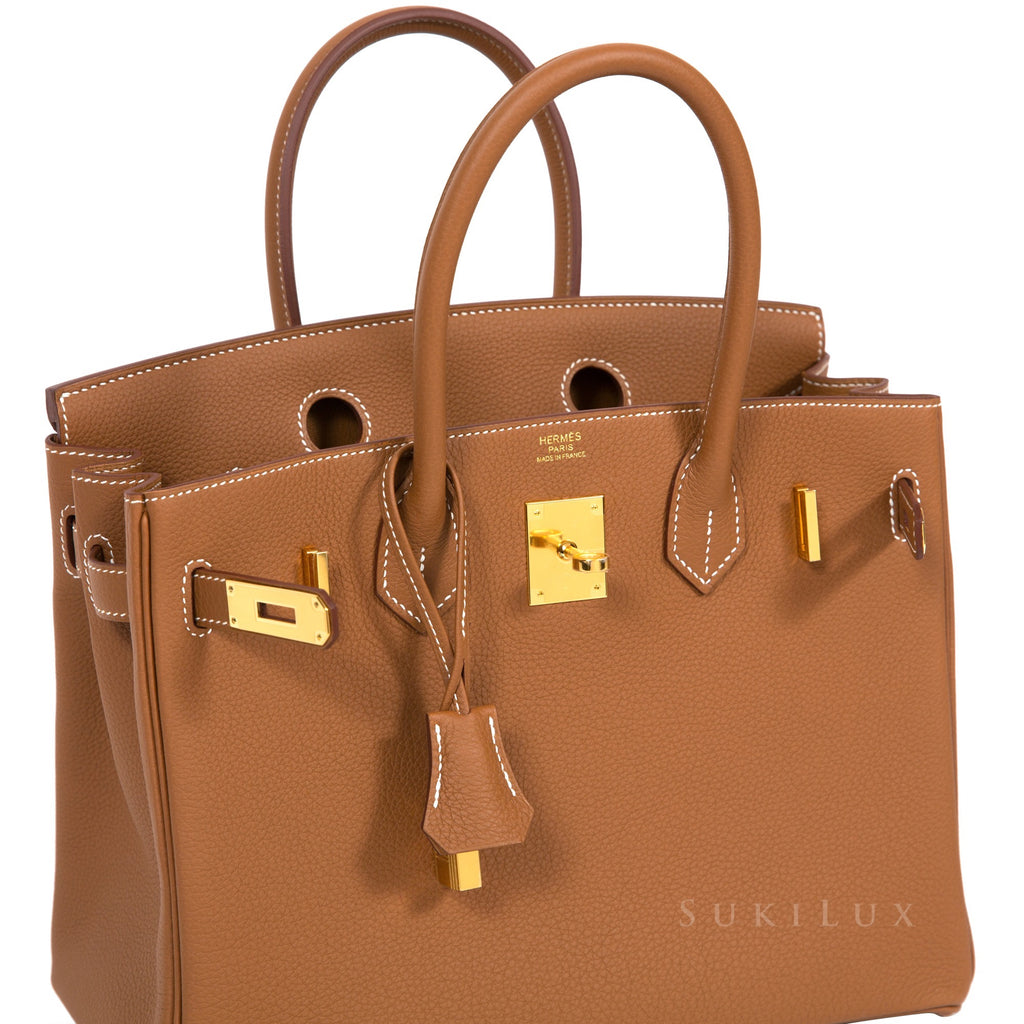 hermes birkin gold color