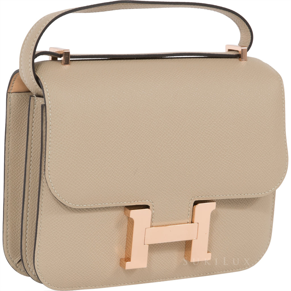 hermes constance rose gold hardware