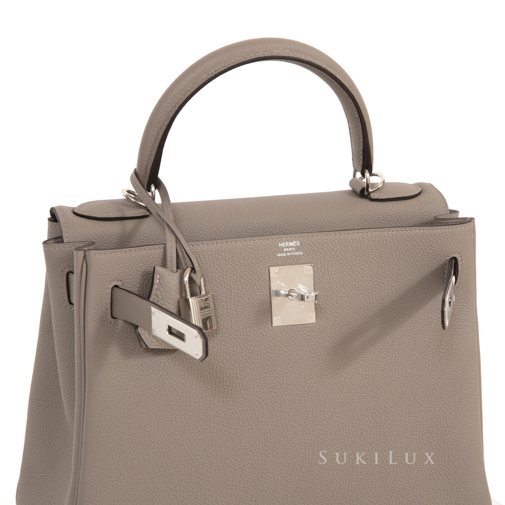 hermes gris asphalt kelly