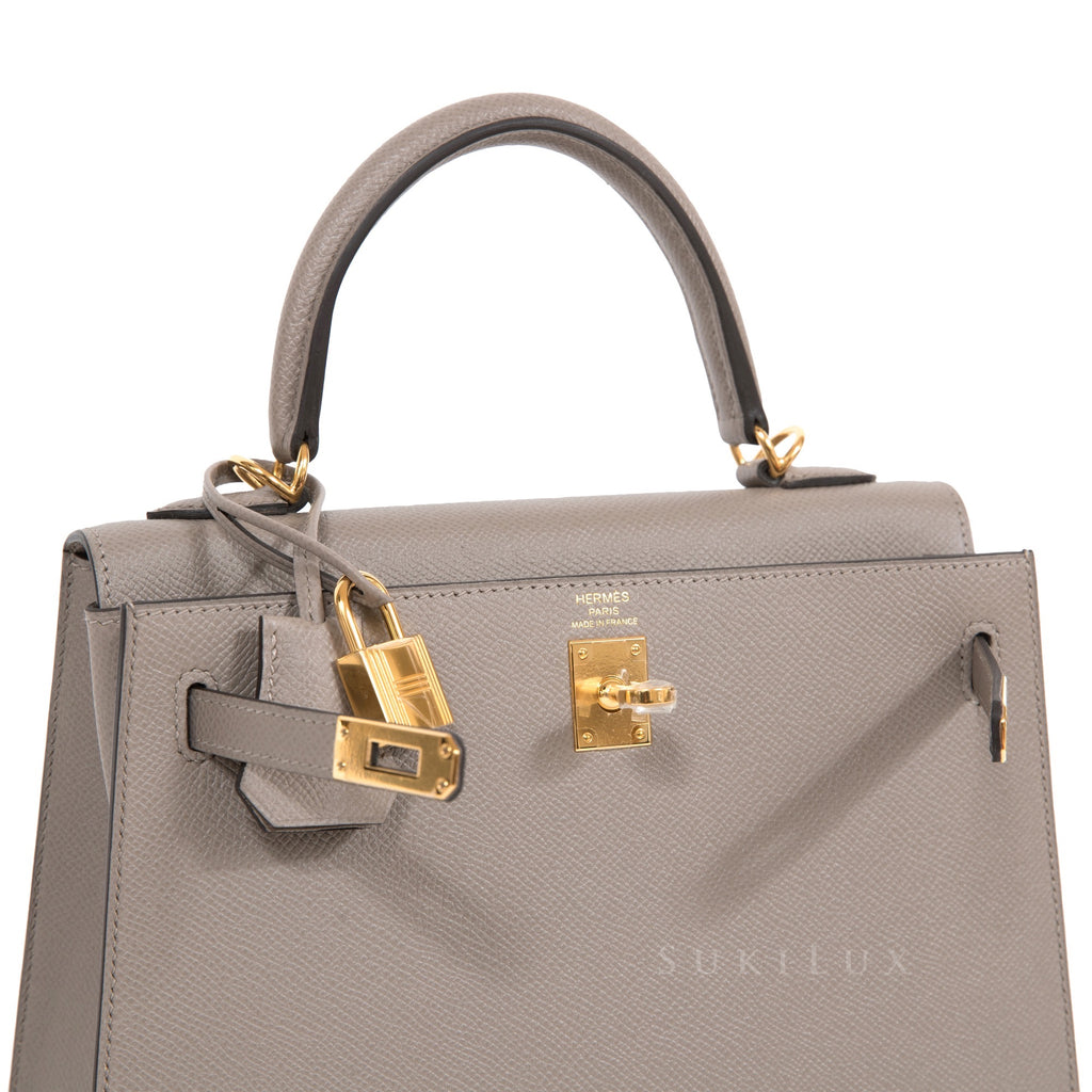 hermes kelly gris