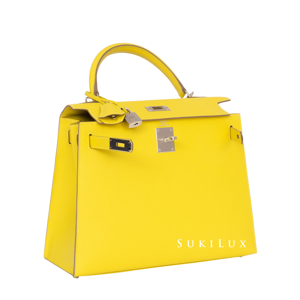 hermes kelly lime