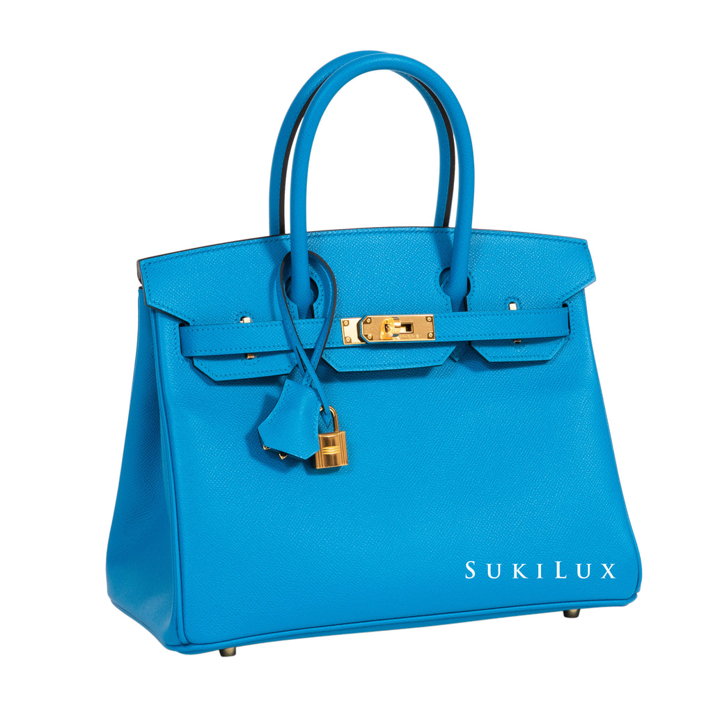 hermes birkin bleu