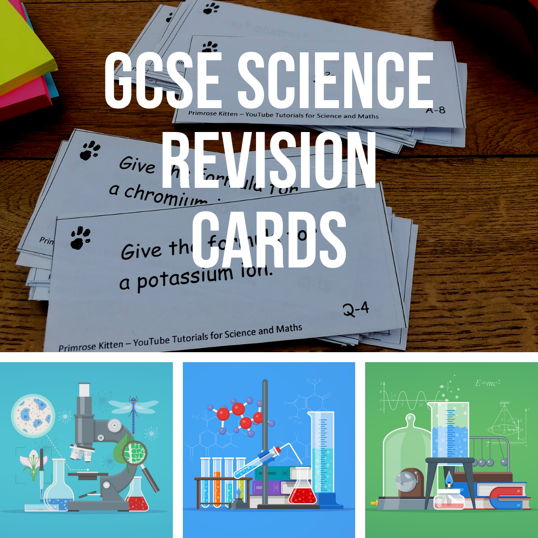 Gcse Science Revision Cards Primrose Kitten