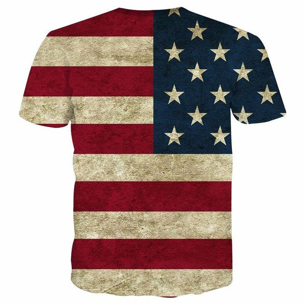 American Flag T Shirt - Cosless