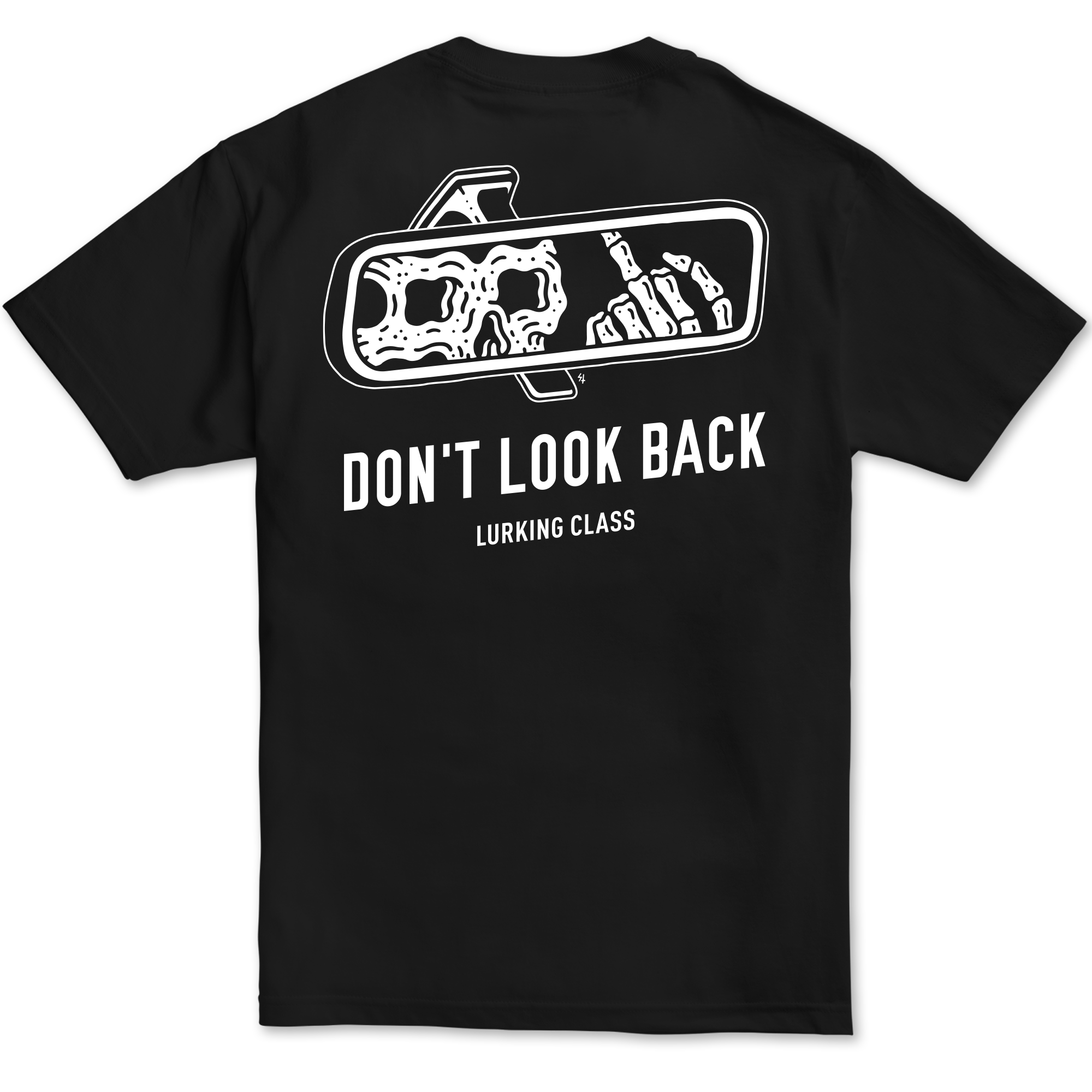 Lurking Class By Sketchy Tank Lurking Class Look Back Black T-Shirt ...