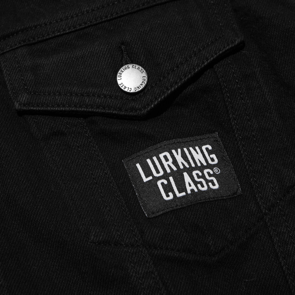 Vicious Denim Jacket - Black – Lurking Class