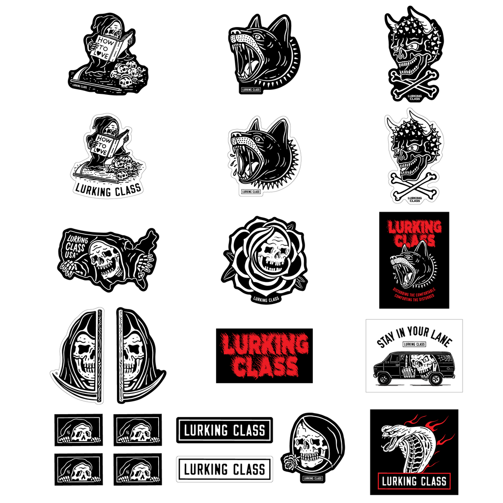 Lurking Class Sticker Pack Drop 4 5