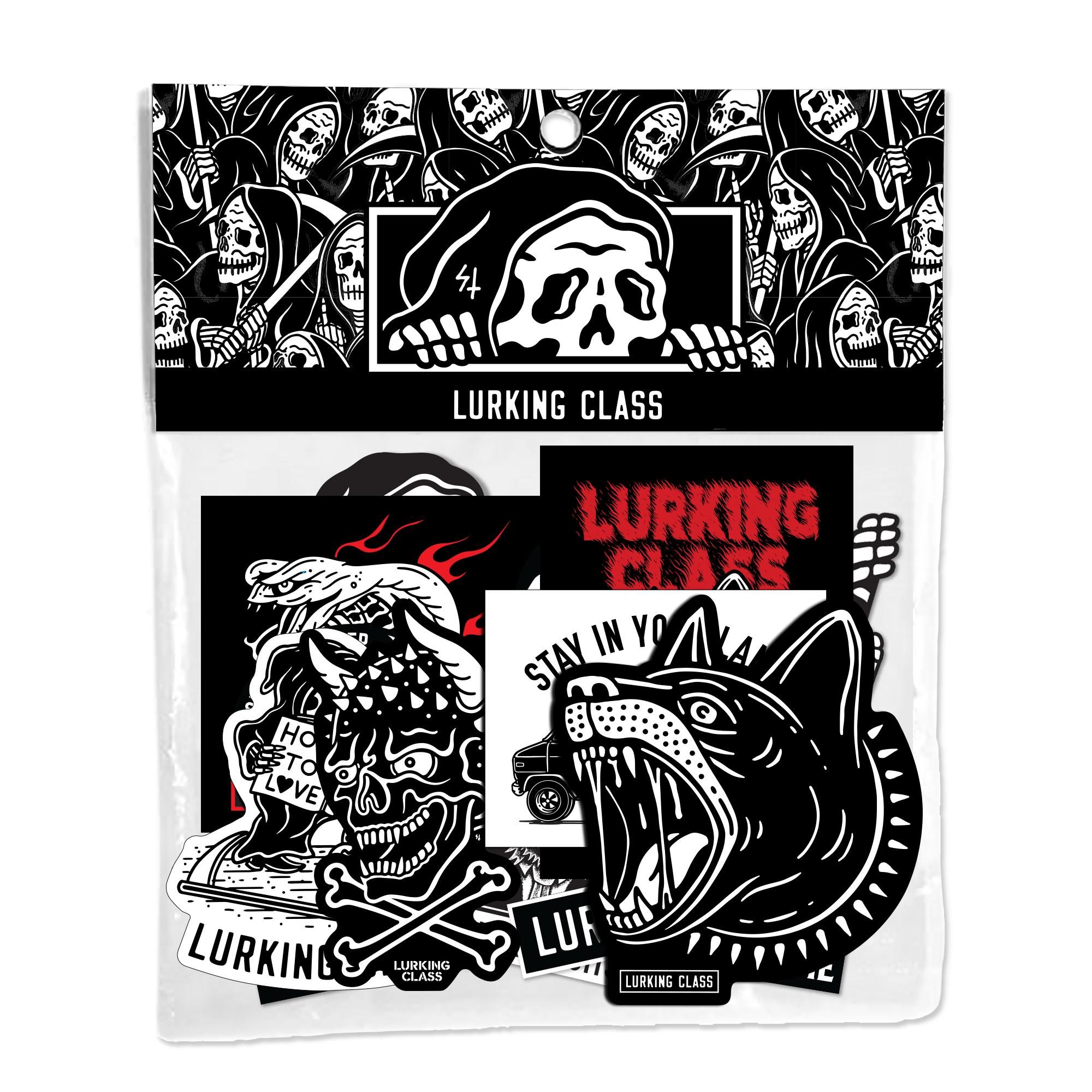 Lurking Class Sticker Pack Drop 4 5