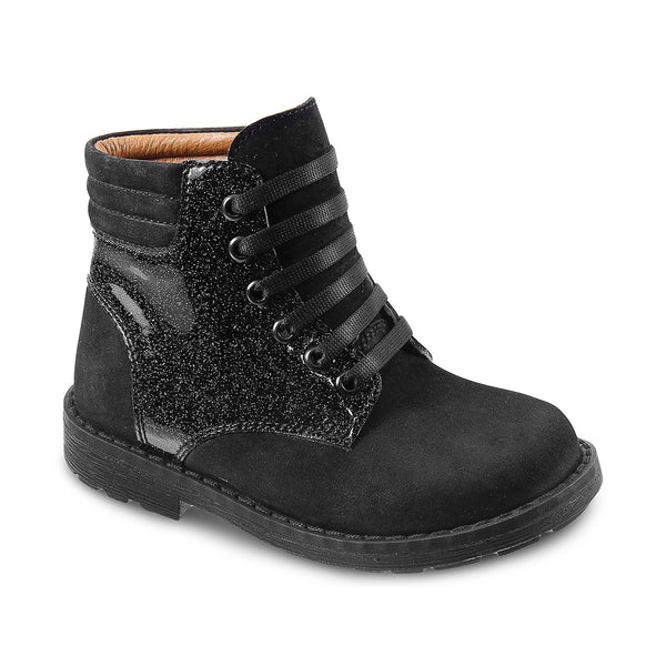 DG-1403 - Black Nubuck Leather - Dogi® Kids Winter Boots – Dogi Shoes
