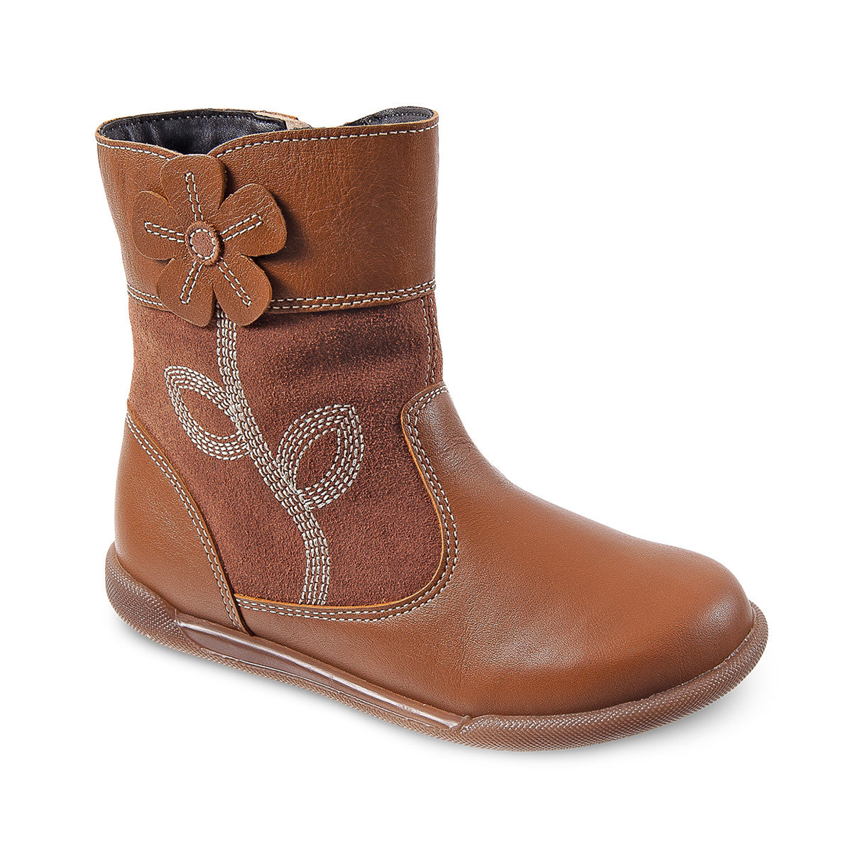 camel leather boots