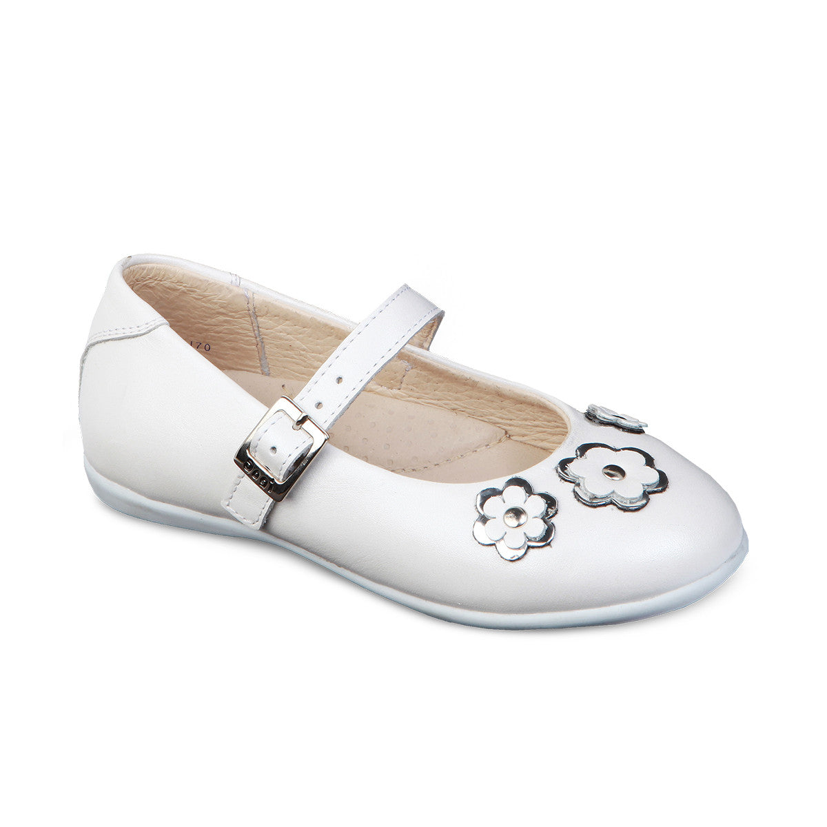 white patent leather shoes