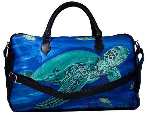 Arezzo Turtle Leather Handbag  ATP Atelier