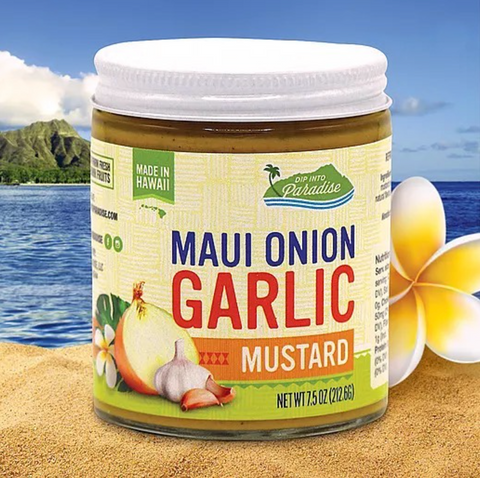 Dip Into Paradise Maui Onion garlic mustard