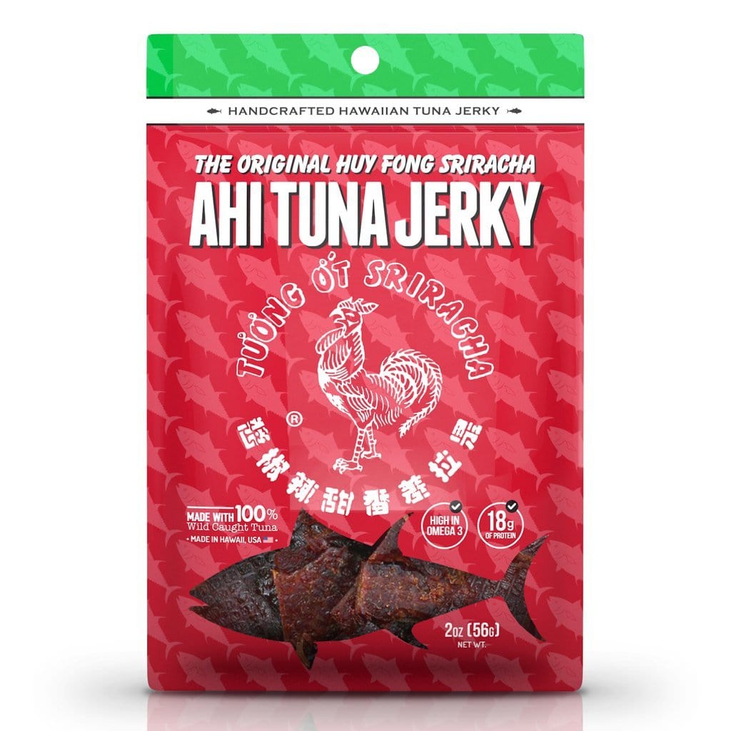 Sriracha Ahi Tuna Jerky 2oz Hawaiian Farmers Market