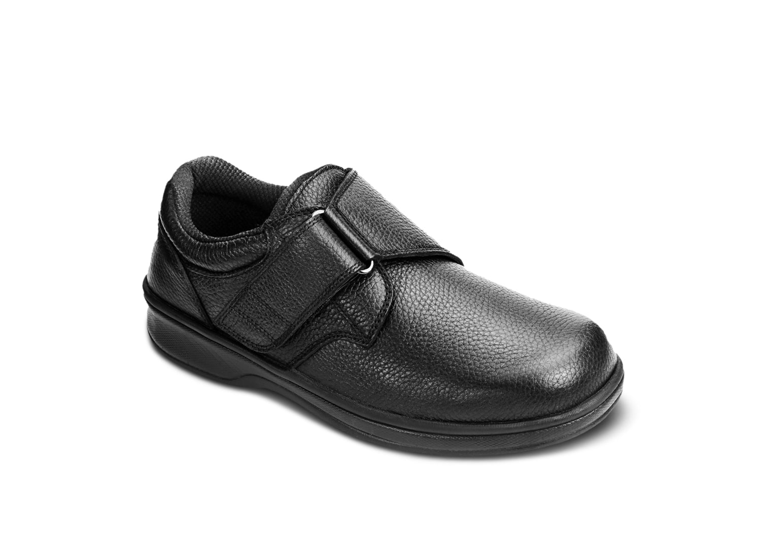 Broadway Black Orthotic Men's Shoes | OrthoFeet