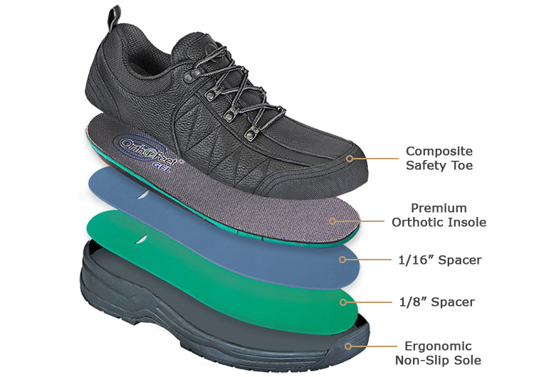Men's Work Shoes Safety Composite Toe