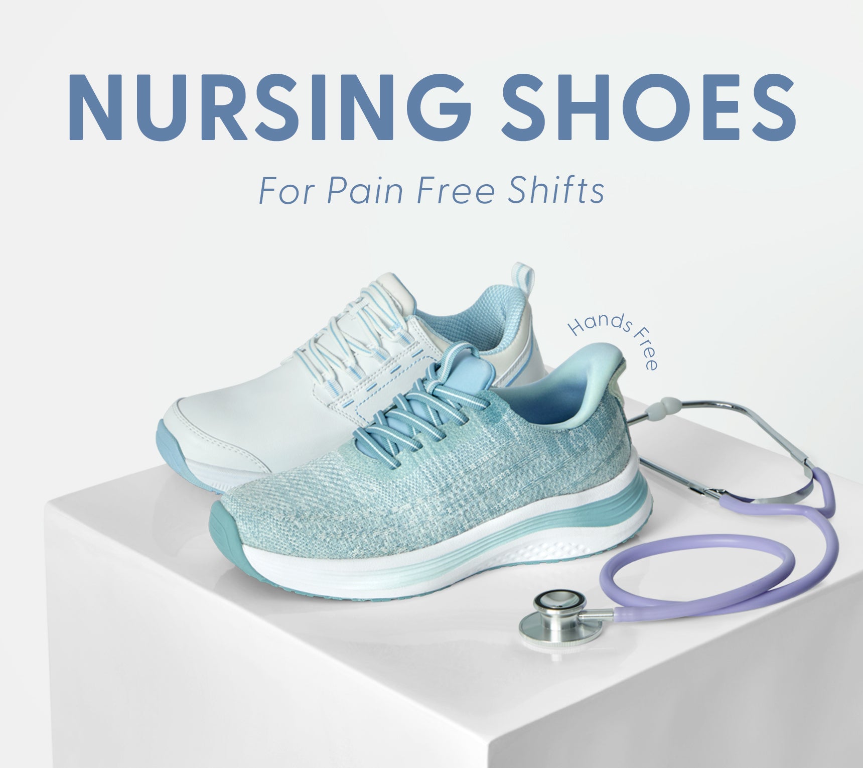 Orthofeet’s signature pain relief technology professional shoes for the front line workers
