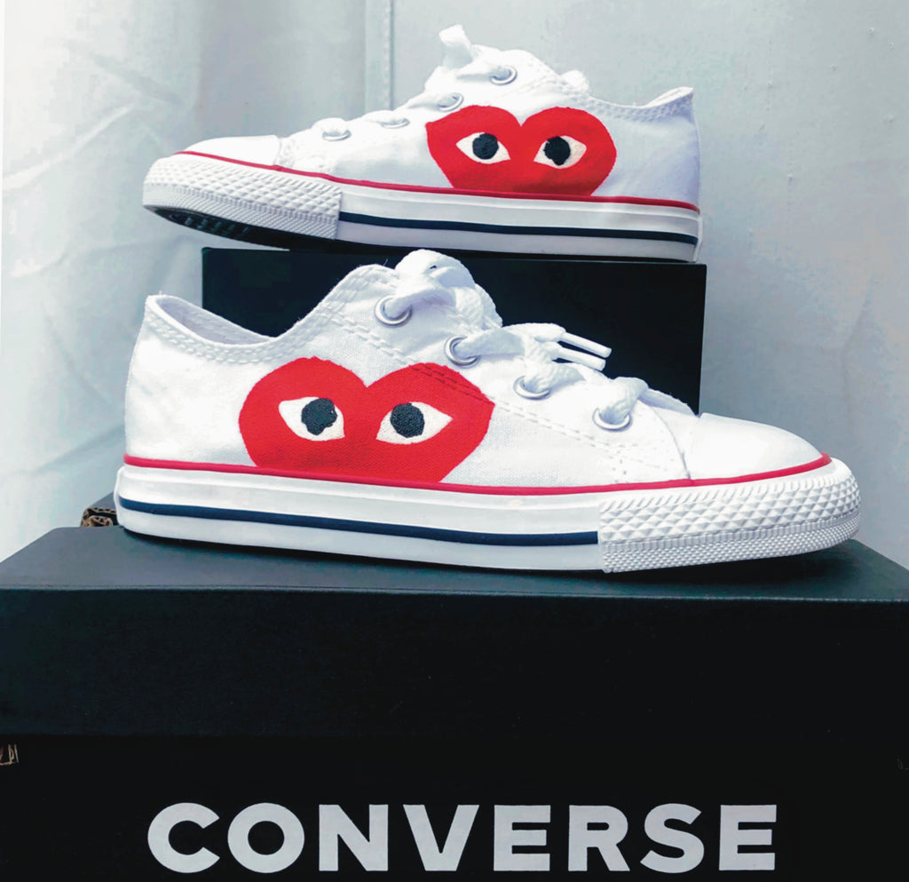 comme des garcons kids converse