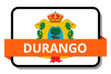 Durango State Flags Stickers