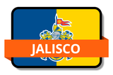 Jalisco State Flags Stickers