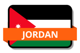 Jordan State Flags Stickers