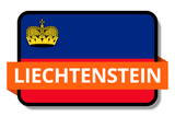 Liechtenstein State Flags Stickers
