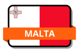 Malta State Flags Stickers