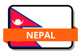 Nepal State Flags Stickers