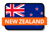 New Zealand State Flags Stickers