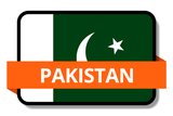 Pakistan State Flags Stickers