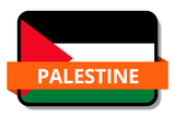 Palestine State Flags Stickers