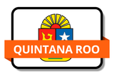 Quintana Roo State Flags Stickers