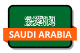 Saudi Arabia State Flags Stickers