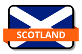 Scotland State Flags Stickers
