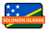 Solomon Islands State Flags Stickers