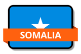 Somalia State Flags Stickers