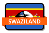 Swaziland State Flags Stickers