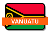 Vanuatu State Flags Stickers