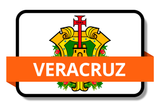 Veracruz State Flags Stickers