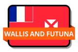 Wallis and Futuna State Flags Stickers