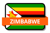 Zimbabwe State Flags Stickers