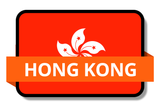 Hong Kong State Flags Stickers