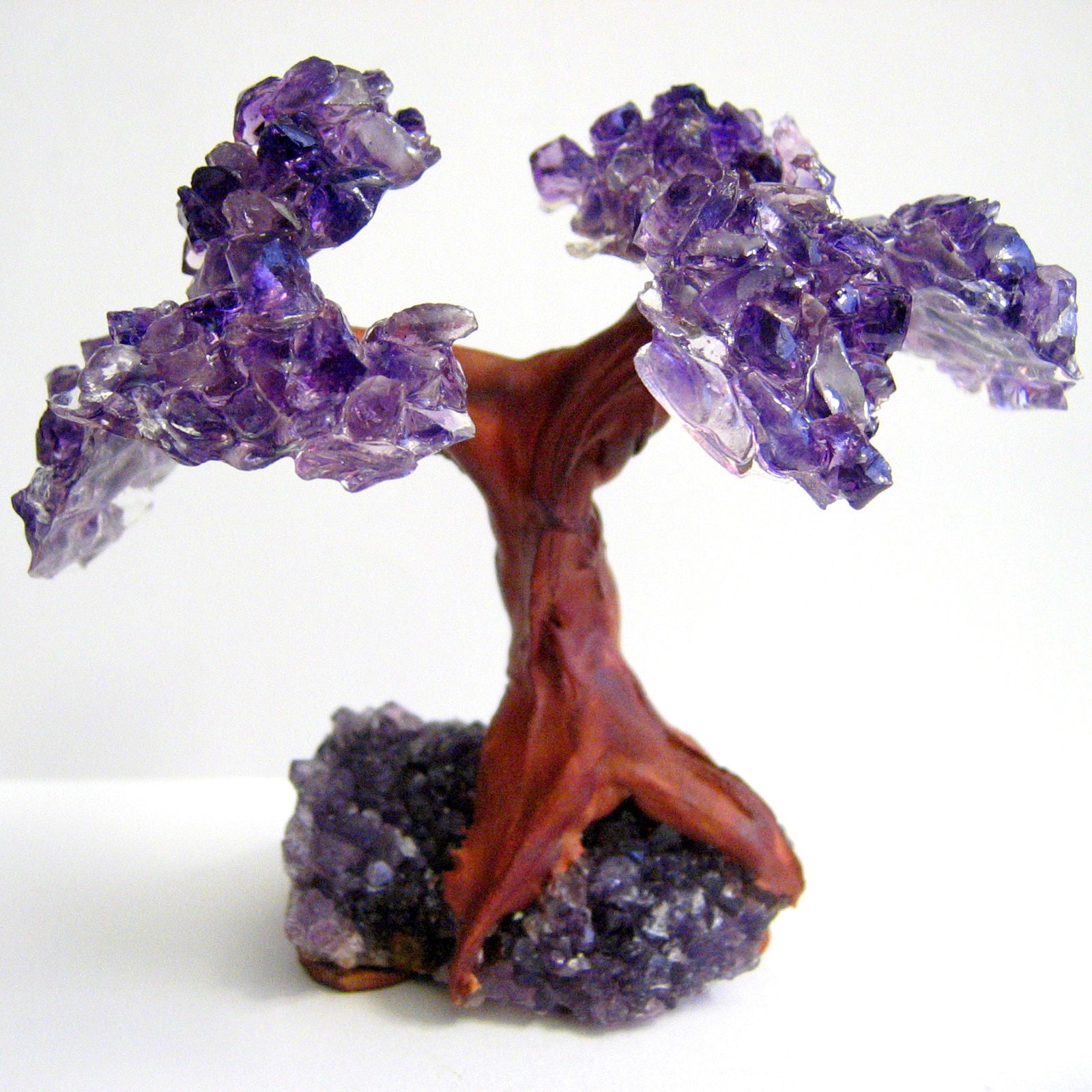 Amethyst Crystal Cluster Tree of Life – Mindyana: Perfect Equanimity