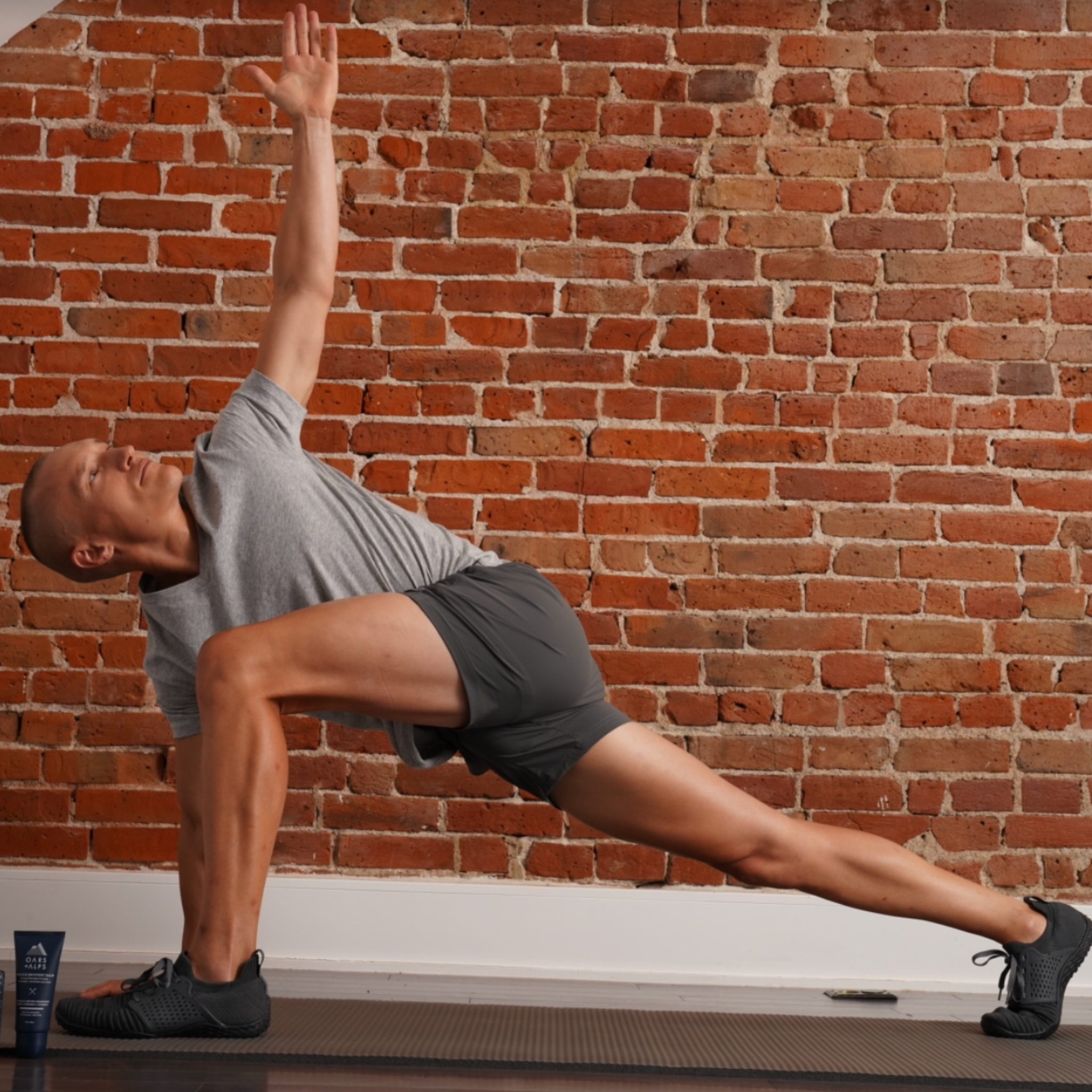 Matt Wilpers stretching