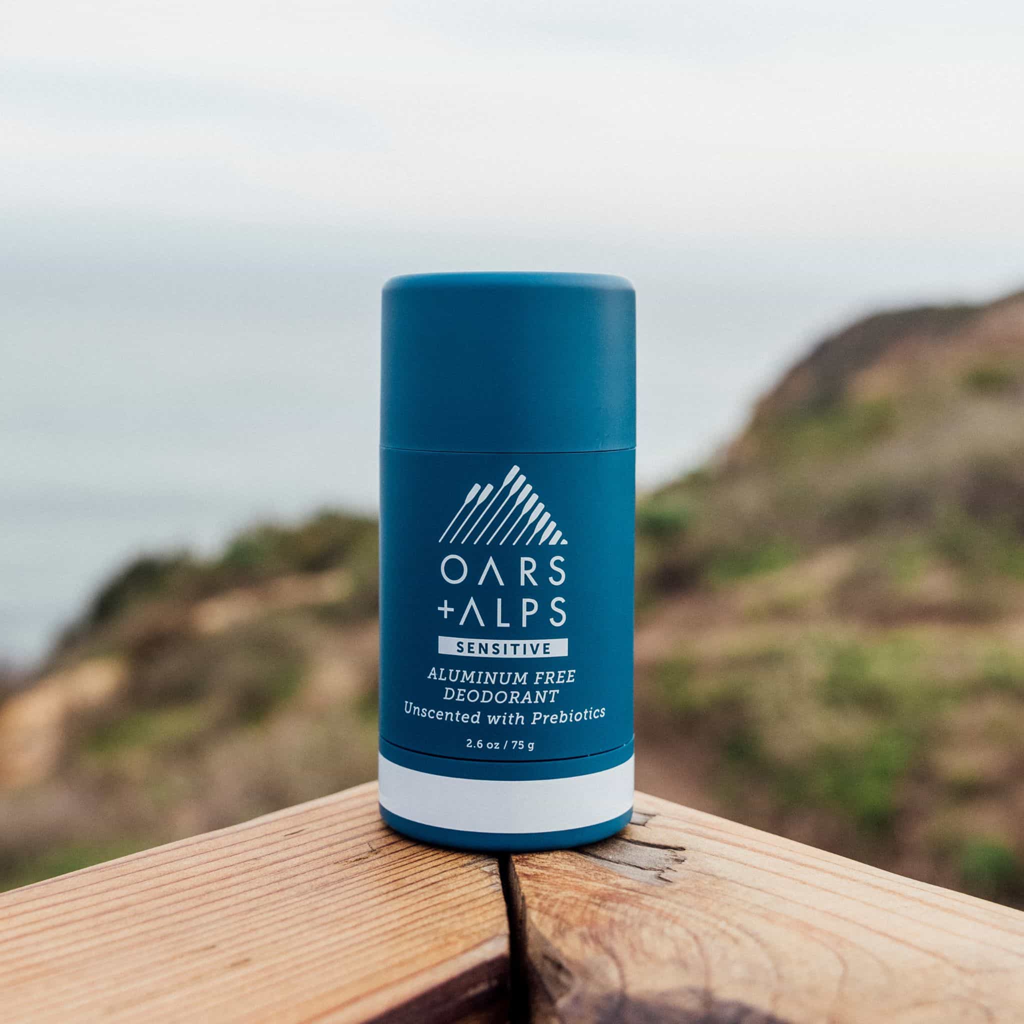 Unscented aluminum-free deodorant